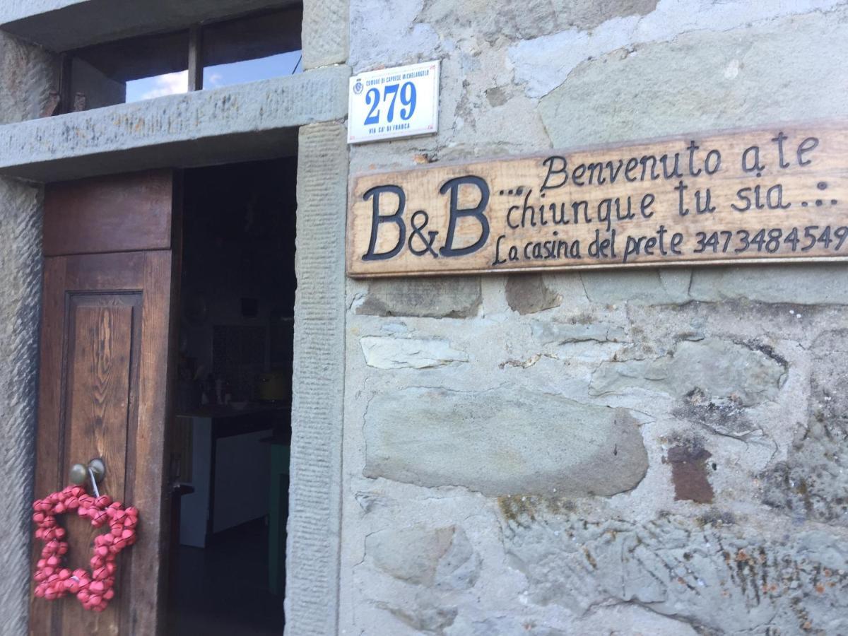 فيلا La Casina Del Prete Caprese Michelangelo المظهر الخارجي الصورة